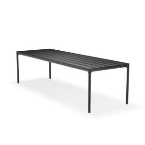 Groß (12404-2424_FOUR_Dining-table_270x90-cm_Alu_Black-frame_sha_HOUE_high)