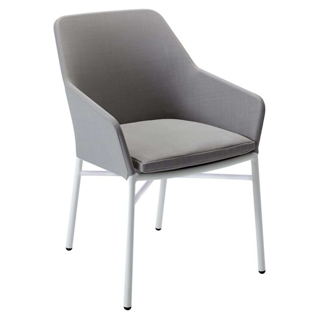 Groß (SAN_JOSE_FAUTEUIL_BLANC_COTON_SLING_GRIS_CLAIR_SKU_V510333)