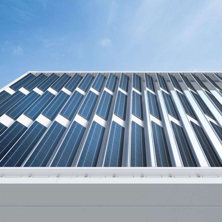 Gibus E-Pergola elektrische Pergolamarkise Terrassenüberdachung modern